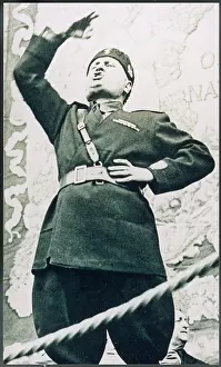 Speaks: MUSSOLINI