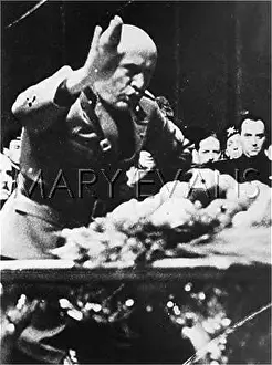 Emphasise: MUSSOLINI/ANON PHOTO
