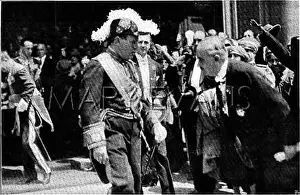Montecitorio: MUSSOLINI IN GALA RIG