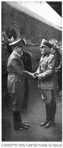 Saluto: MUSSOLINI AND HITLER