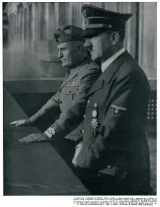 Profiles: MUSSOLINI/HITLER/BALCONY