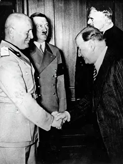 Daladier: Mussolini, Hitler, Daladier and Chamberlain, Munich