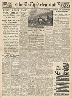 Brenner: Mussolini and Hitler meet for talks