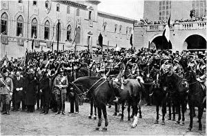 Forze: MUSSOLINI ON A HORSE