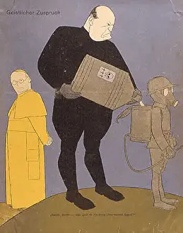 Gasmask: MUSSOLINI/POPE