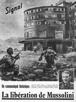 Deposed: MUSSOLINI RESCUED - 1