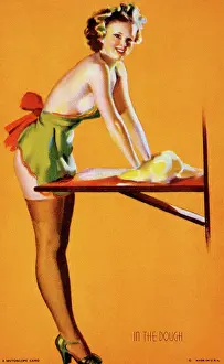 Mutoscope: Mutoscope Card, In the Dough, 1940s