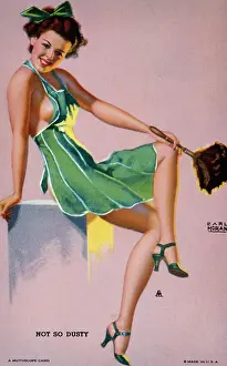 Mutoscope: Mutoscope Card, Not so Dusty, 1940s