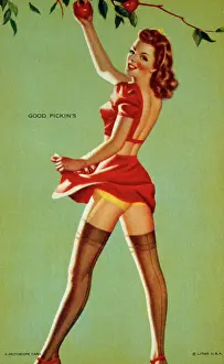 Mutoscope: Mutoscope Card, Good Pickins, 1940s