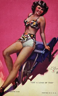 Mutoscope: Mutoscope Card, Get a load of This, 1940s