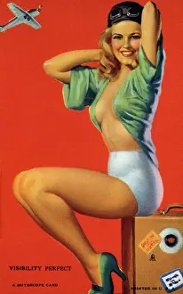 Visibility: Mutoscope Card, Visibility Perfect, 1940s