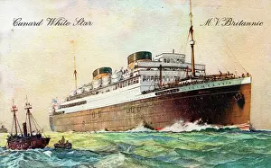 Transatlantic: MV Britannic - Cunard White Star ocean liner