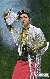 Thein: Myanmar - Mah Thein May - Burmese dancer