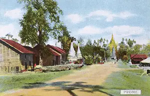 Stupas: Myanmar - Pyay (ancient Prome)