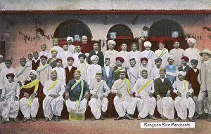 Sashes: Myanmar - Yangon - Rangoon Rice Merchants
