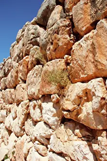 Joined: Mycenaean civilization. Mycenae. Cyclopean walls of the city