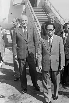 Welcomed: Myint Maung Visits USSR