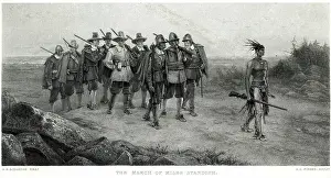 Myles: Myles Standish Marches Against Nemasket