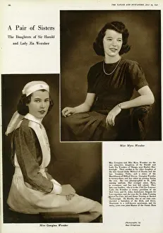 Wernher: Myra and Georgina Wernher