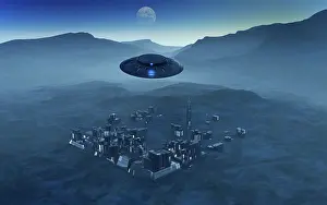 Colonization: A mysterious highly advanced city on the dark