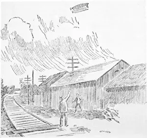 Newsstand: MYSTERY AIRSHIP 1897