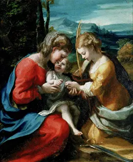 Capodimonte: Mystical Marriage of Saint Catherine