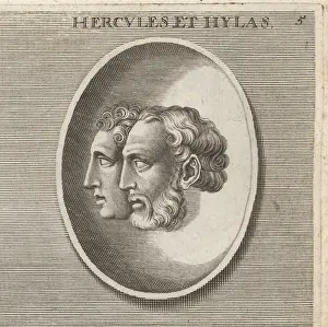 Queer: Mythical hero Hercules and his servant Hylas