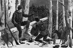 Trappers: TWO N AMERICAN TRAPPERS