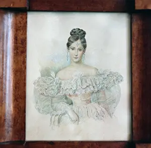 Pushkin: N. N. Pushkina's Portrait