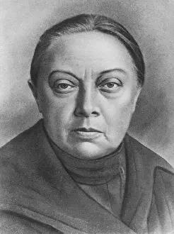 Partially: Nadezhda Krupskaya