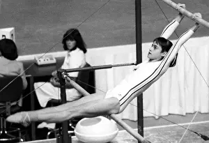 Mandatory: Nadia Comaneci, Romanian gymnast, Montreal Olympics