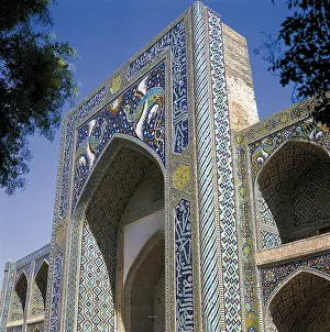 Madrasah: Nadir Divanbegi Madrasah. 1630. UZBEKISTAN. BUKHARA