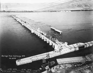 Cableway: The Nag Hammadi Barrage (Dam) - Egypt