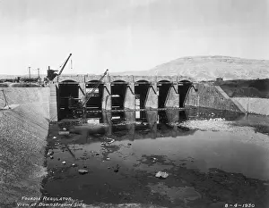 Downstream: The Nag Hammadi Barrage (Dam) - Egypt