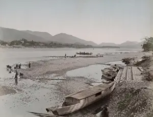 Kayak: Nagara River, Gifu, central Japan
