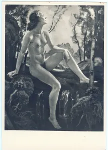 Naiad: Naiad at the Spring - Najade an der Quelle