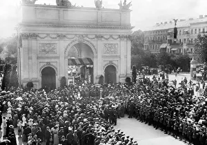 Nailing: Nailing of the Iron Cross in Potsdam, 1915