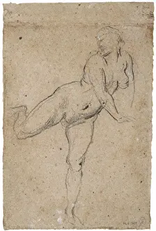 Adultery: Naked woman standing