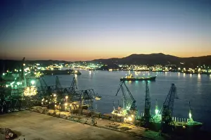 Primorsky: Nakhodka seaport, 1979