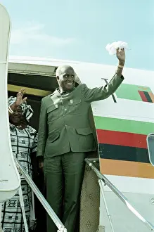 Windhoek: Namibia, 1990: Namibian Independence: Kenneth Kaunda