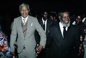 Nujoma: Namibia, 1990: Namibian Independence: Nelson Mandela