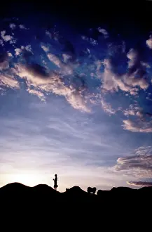Damaraland: Namibia, Damaraland, 1997: Goat herder. Photograph: