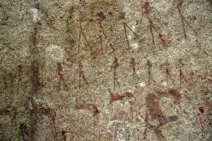 Erongo: Namibia, Erongo Mountains, 2005: San/Bushman paintings