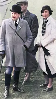 Pytchley: Nancy Lancaster at Pytchley Hunt