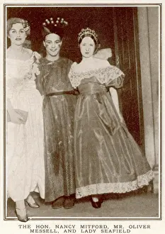 Nancy Mitford, Oliver Messell and Lady Seafield