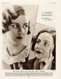 Feb25: Nancy and Unity Mitford by Yevonde