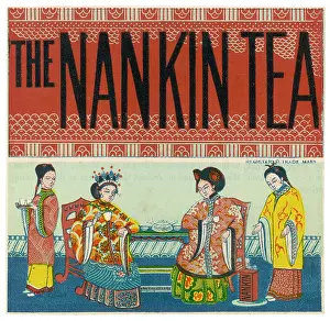 Nankin: NANKIN TEA LABEL