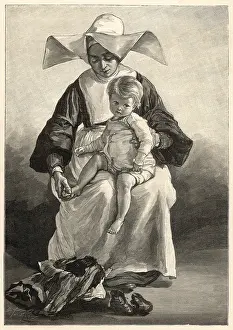 Stroking: Nanny and Child