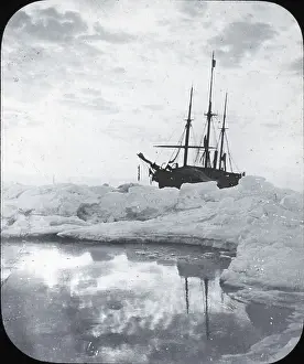 Fram: Nansen's Fram, ice-bound (1894)