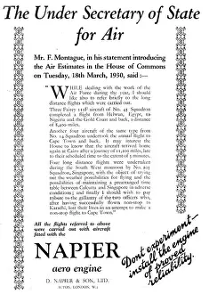 D.napier: Napier Aero Engines 1930